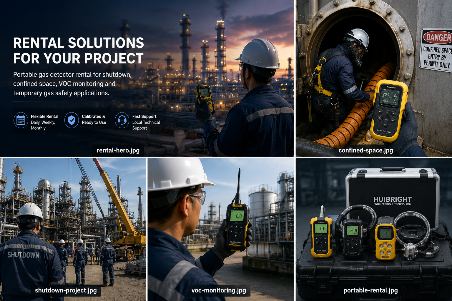 Gas Detector Rental Singapore